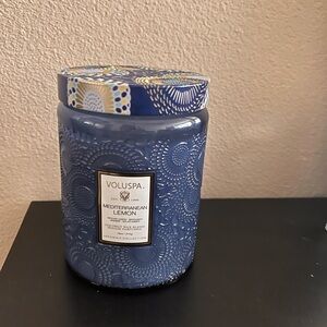 Voluspa Blue Mediterranean Lemon Candle
